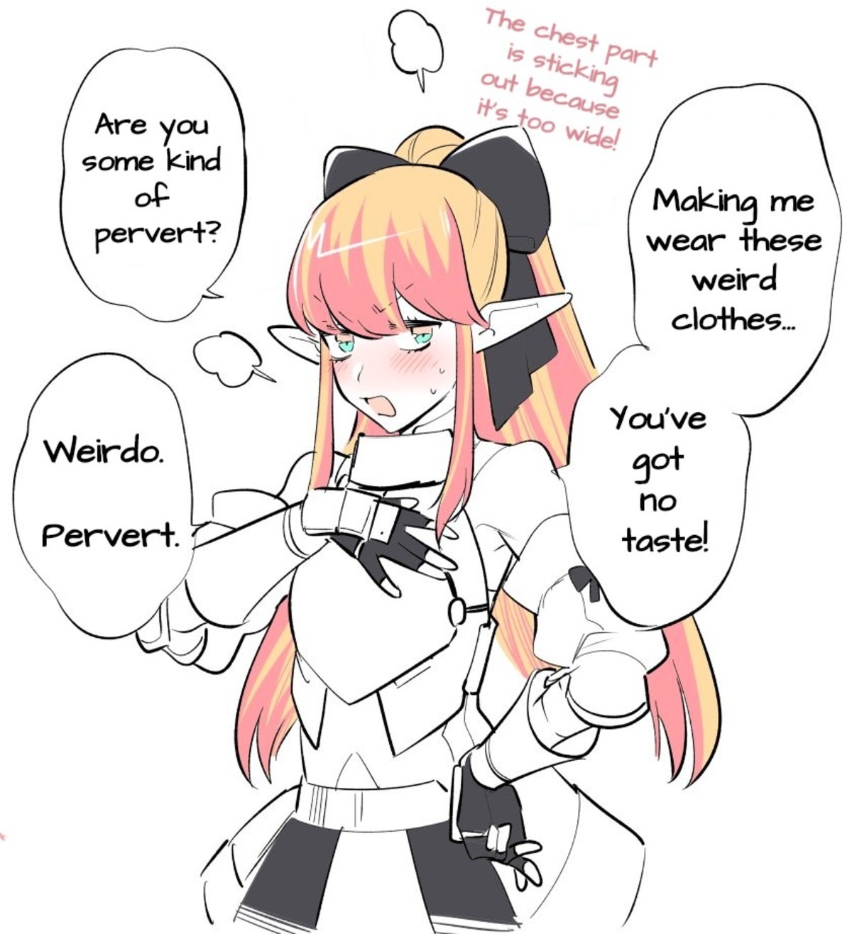 Circe and Saber Lily clothes swap. Source andsaberlilyclothes_swap/ join list: Fate (425 subs)Mention History join list:. Bullying saber lilly, for an elf I thought you were smarter than that. Some spanking is in order.
