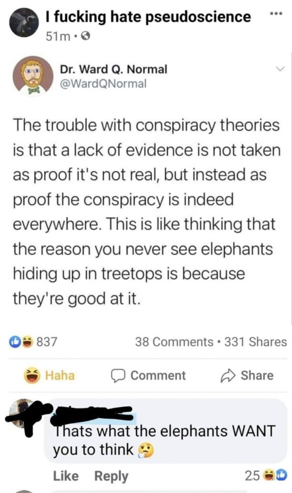 creepy Wolf. .. ‘Conspiracy theory/theorist’ as a term was literally invented to write off legitimate concerns as the works of the crazy. often, ‘conspiracy theories’ are false