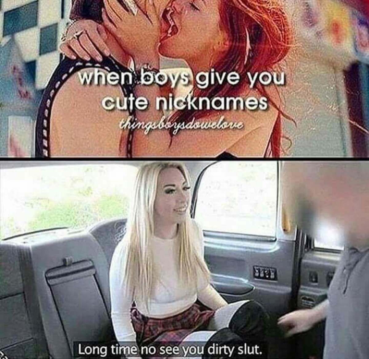 Slideshow dirty love memes for him.