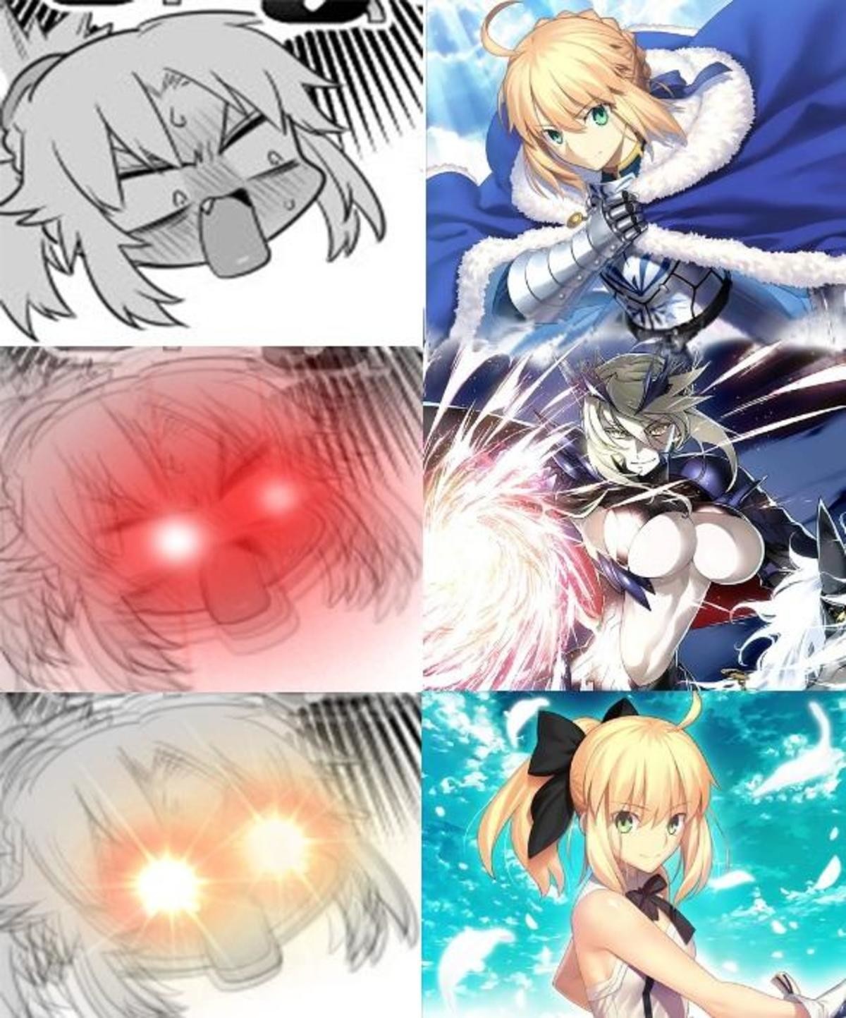 Daddy Issues goes into Maximum Overdrive!. Source knowswhichchichiueisthebest/ So, which Artoria face is your favourite? join list: Fate (425 subs)Mention Histo