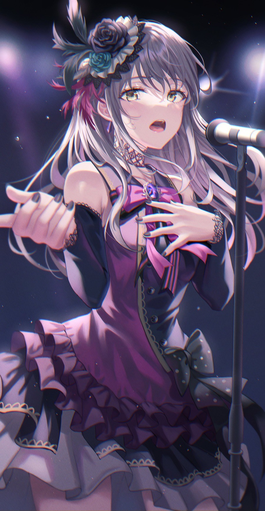Daily BanG Dream #509. Artist's Twitter post: Girl is from BanG Dream join list: BanGDream (95 subs)Mention History &quot;もっと激しく!&quot; &quot;harder!&quot;.