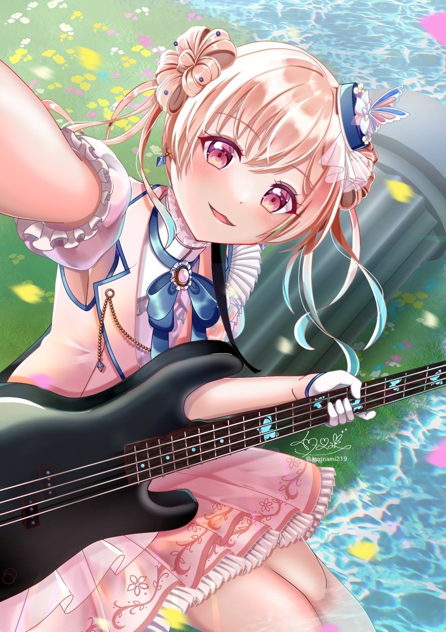 Daily BanG Dream #596. Artist's Twitter post: Girl is from BanG Dream join list: BanGDream (95 subs)Mention History &quot;ＨＰＢ！&quot;.