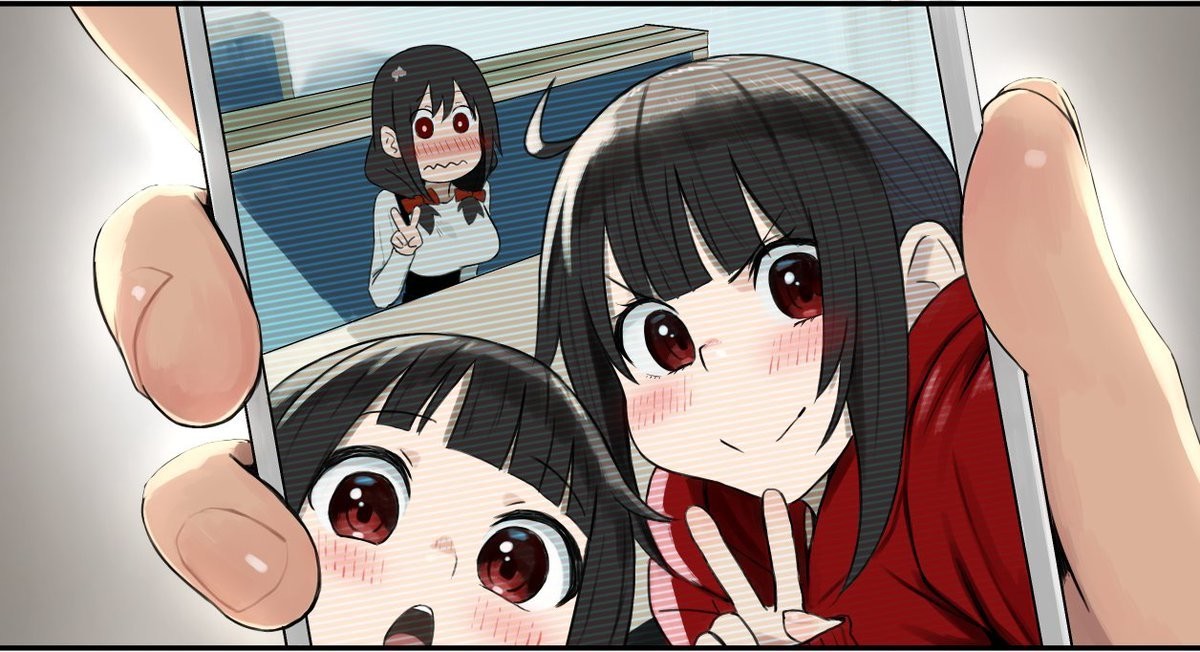 Daily Megu - 1021: Selfie with the sisters. join list: DailySplosion (826 subs)Mention History Source: .. You silly billy