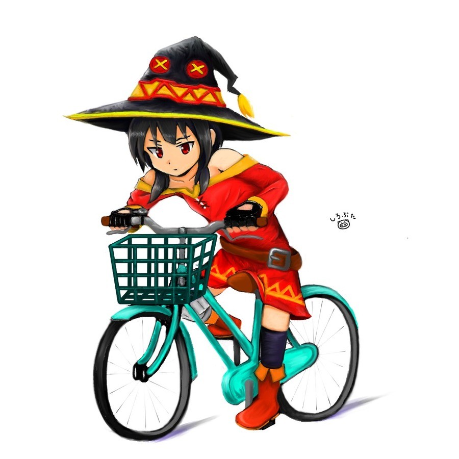 Daily Megu - 1091: On a Bike. join list: DailySplosion (826 subs)Mention History Source: .