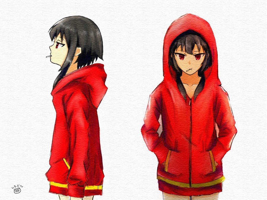 Daily Megu - 1099: Hoodie. join list: DailySplosion (826 subs)Mention History Source: .. 