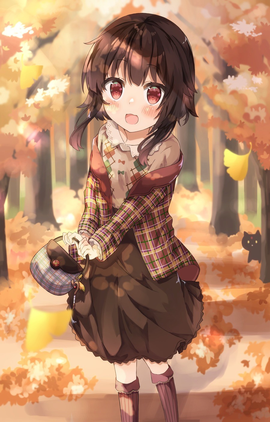 Daily Megu - 929: Autumn Megu. join list: DailySplosion (826 subs)Mention History Source: .. Is it just me, or is something wrong with her leg?
