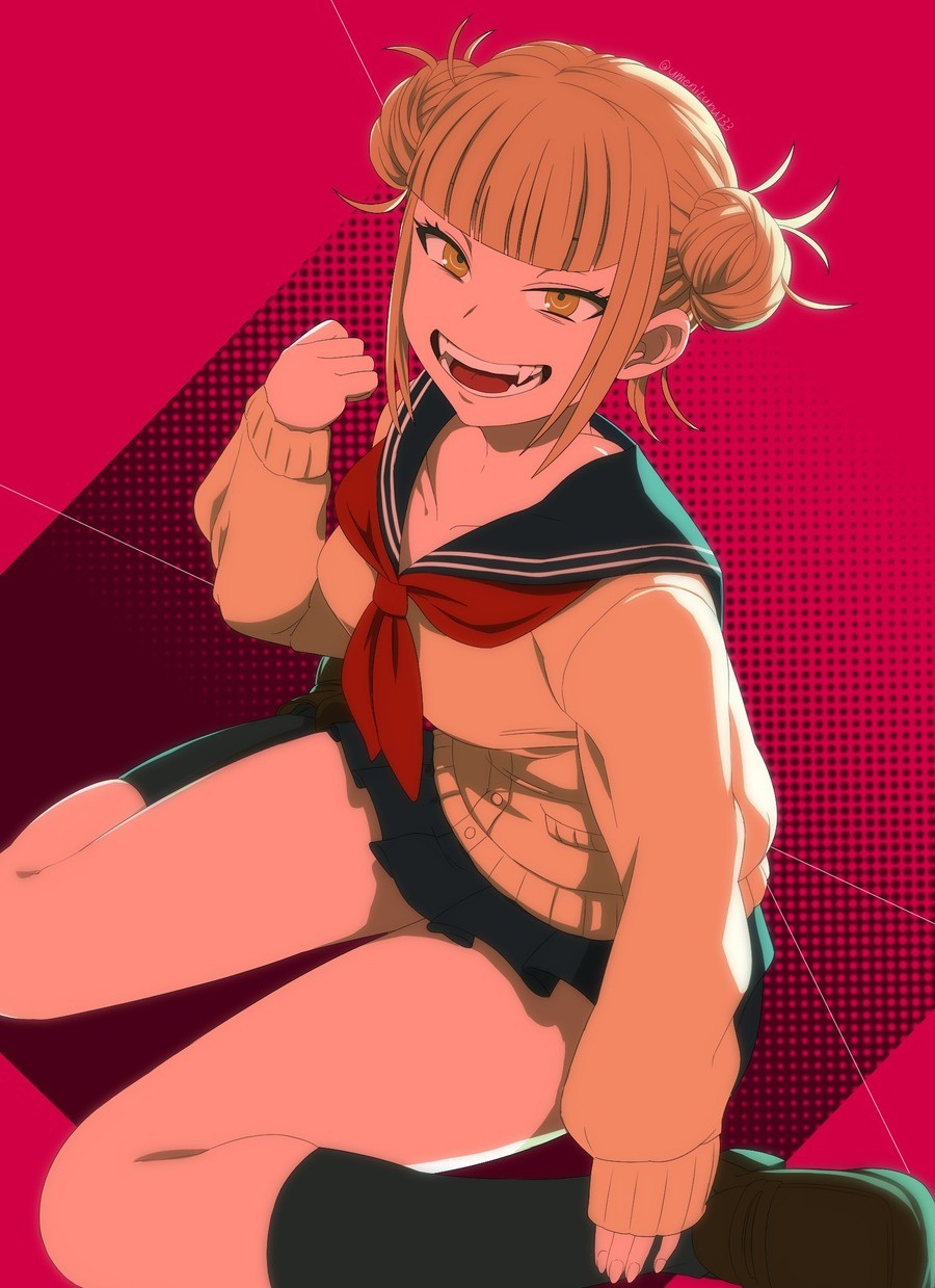 Daily Toga - 916: Smiling Toga. join list: DailyToga (477 subs)Mention History Source: .. She seems like the type that bites during head. never had it, don't want it, I've seen the gif of the dick biting
