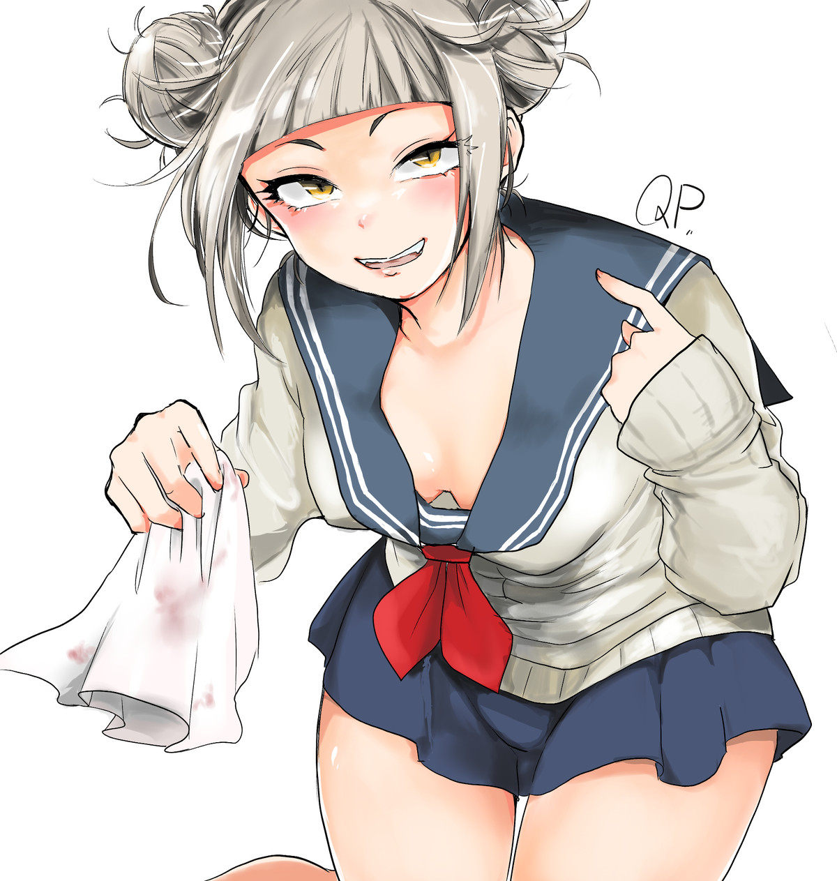 Daily Toga - 978: You dropped you handkerchief. join list: DailyToga (477 subs)Mention History Source: .. Er, thanks. Don't mind the blood.