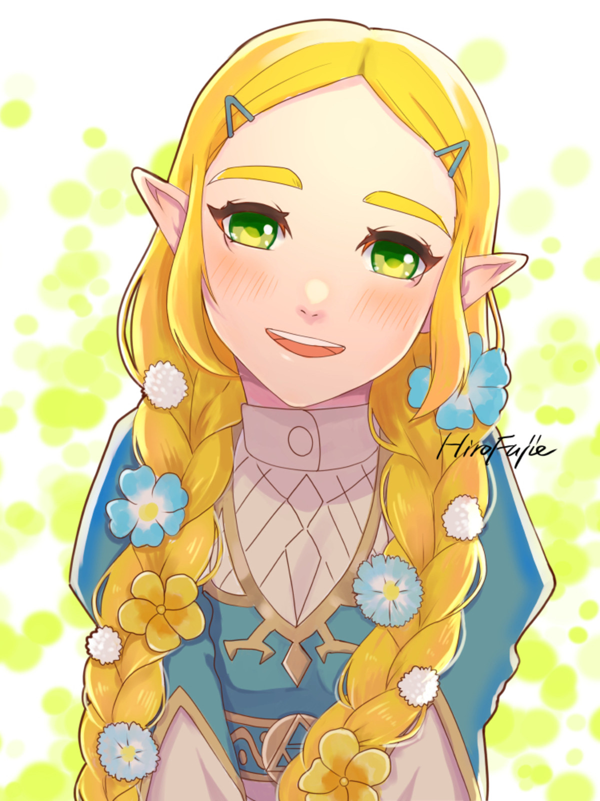 Daily Zelda - 1081: Flowers in her hair. join list: DailyZelda (524 subs)Mention History Source: .