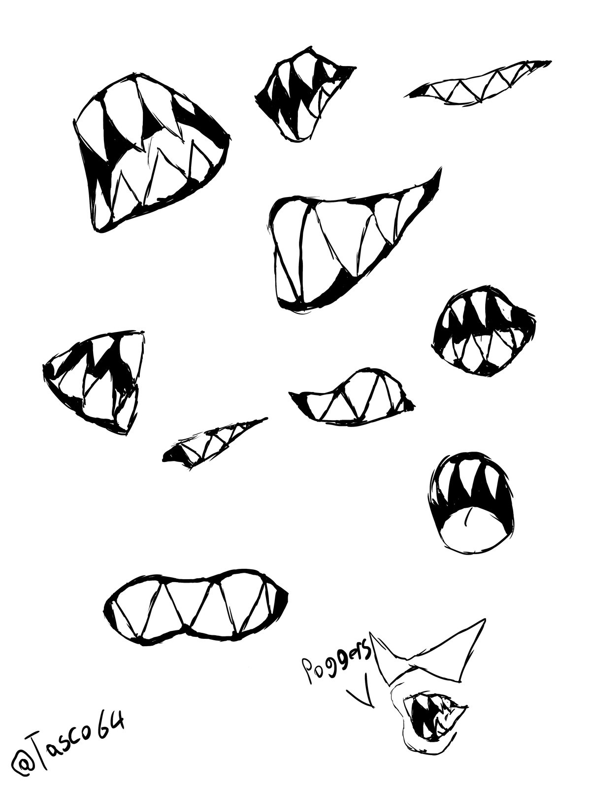 DailyDrawing day 148 mouth practice. Y’know what. It doesn’t matter if I never make it as an artist or if I ever get any better than I am right now. If what I d