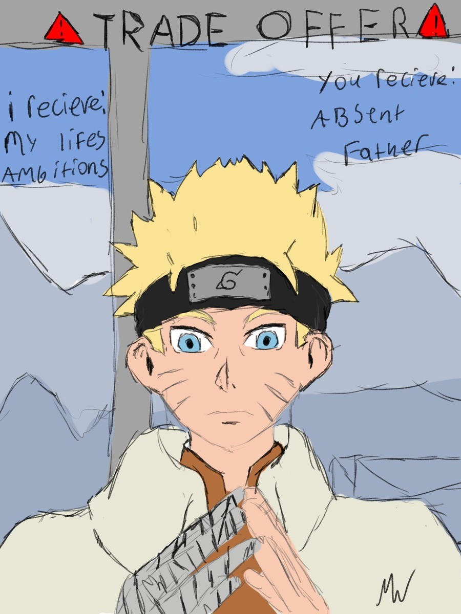 DailyDrawing day 89. Naruto. today i asked @JinuSenpai what to draw and he said naruto. so heres naruto join list: SupernerdART (100 subs)Mention History.. No that's naruto's son's dad dumbass