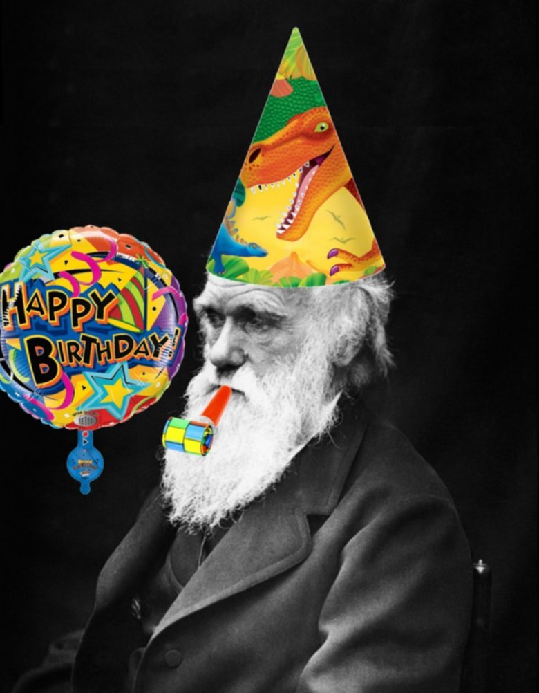 Darwin Day. Happy belated birthday Charles Darwin!&lt;br /&gt; February 12, 1809&lt;br /&gt; I tried to post this yesterday but failed.&lt;br /&gt; I blame Comc