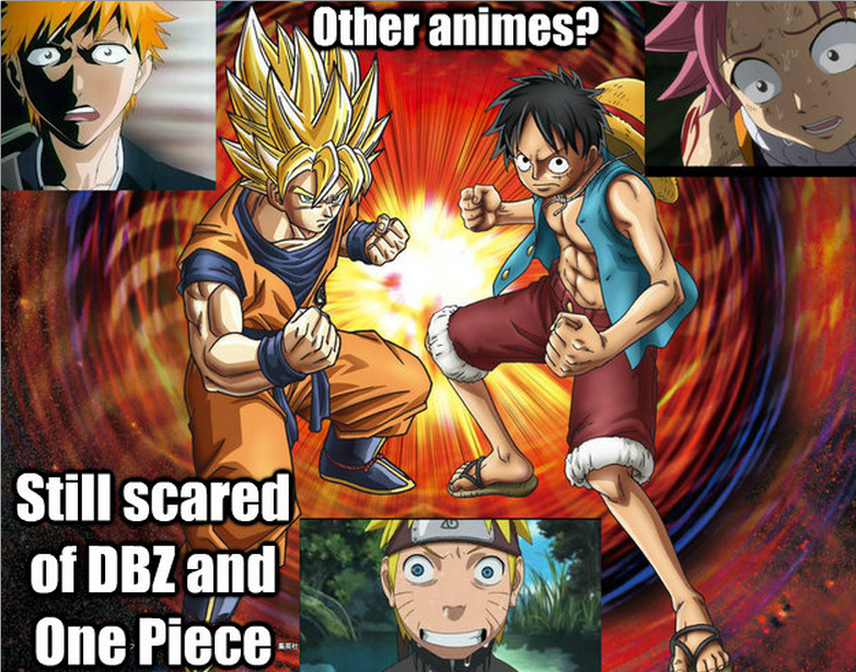 DBZ and One Piece