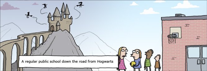 definition of jealousy. comic by wulff &amp; morgenthaler. A regular public school down the mad Hogwarts I _. It made me think of the College of Winterhold