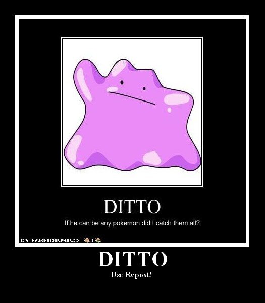 Ditto!