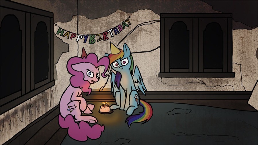 Do you mind?. Happy 11th ponyversary.. I remember when this first got popular. The ponyfaggotry wasn't even in full swing. An innocent cartoon about ponies doing stupid . It was almost fun. Almost ma