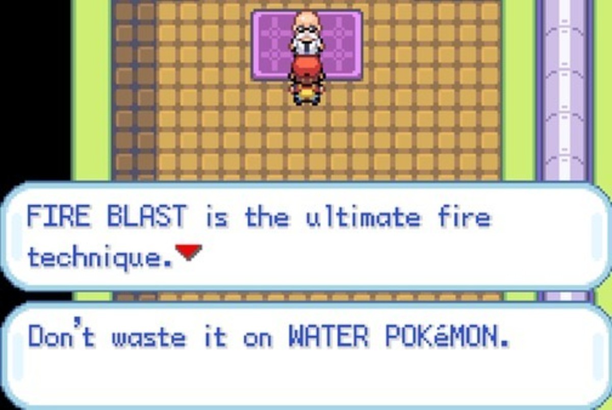 Don't tell me what to do. .. &gt;I will beat your slowpoke with my grass type! &gt;slowpoke uses fire blast
