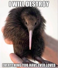 evil kiwi of doom