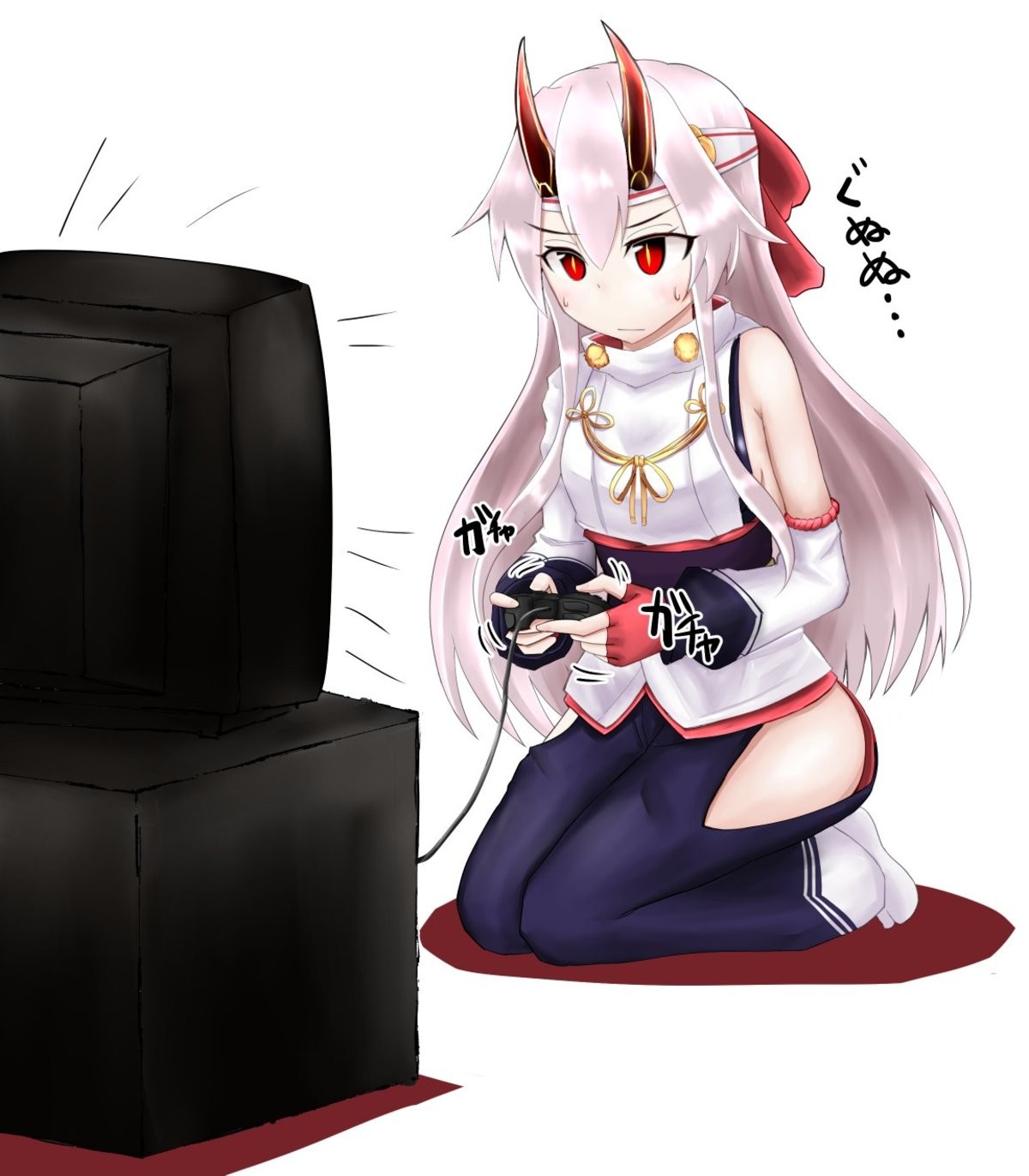 Fate Comp: Gaming Oni Samurai Girl. join list: TheGreatCompilationList (205 subs)Mention History join list:. Those horns are impressive. Thumbed and the headpat