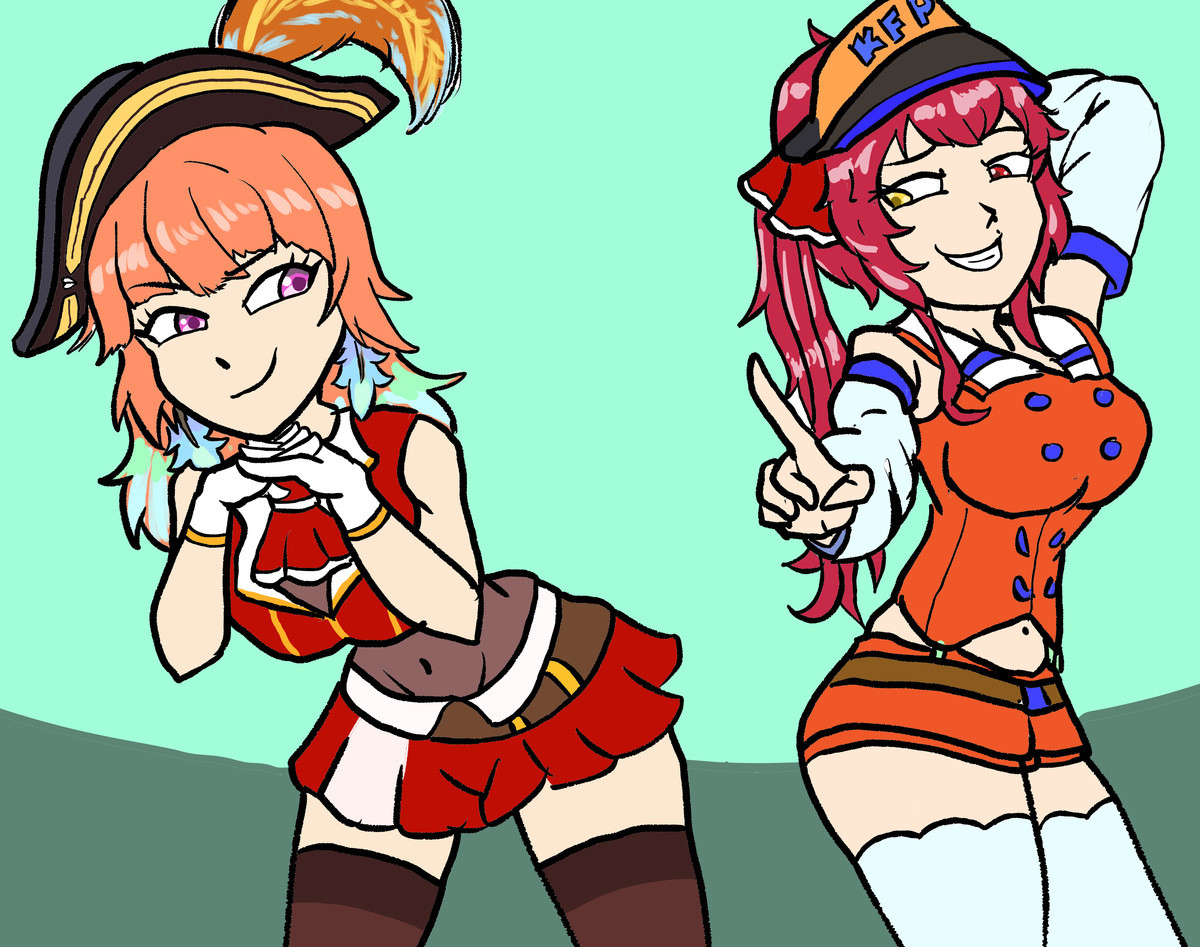 Fiery outfit swap. Kiara is cute but seeing her do the “treasure box” dance really brings out her sexyness.. 