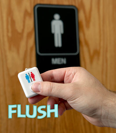 Flushing. It has never been easier oh wait it was always easy. Thumb to what you think it deserves..