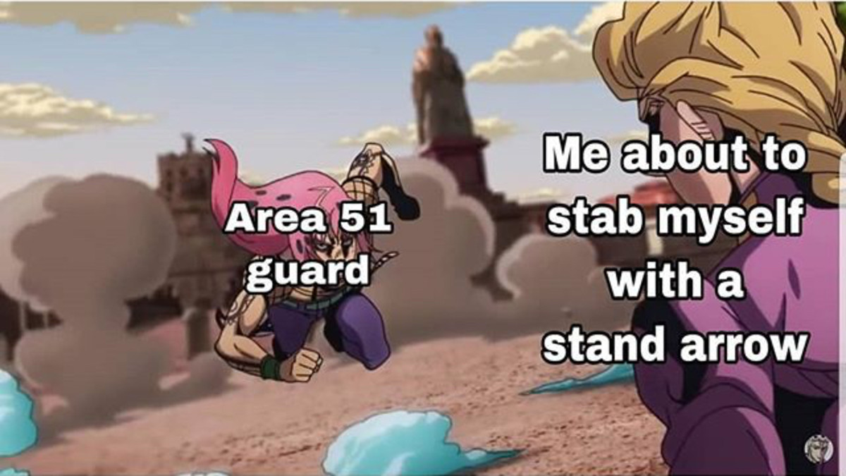 Free stands at Area 51. join list: JojoGeneral (625 subs)Mention History.. a lot of people are forgetting that there is a chance that the arrow kills you instead of giving you a stand