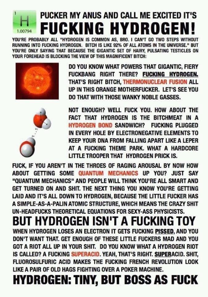 H mother er, do you know it?. Quite obviously not OC, creds to whoever made it.. PIMAKER , , EXCITEDLY' S REE INTO HORNE HYDROGEN. MEI % . ' BUT YOU' RE ! , HEW