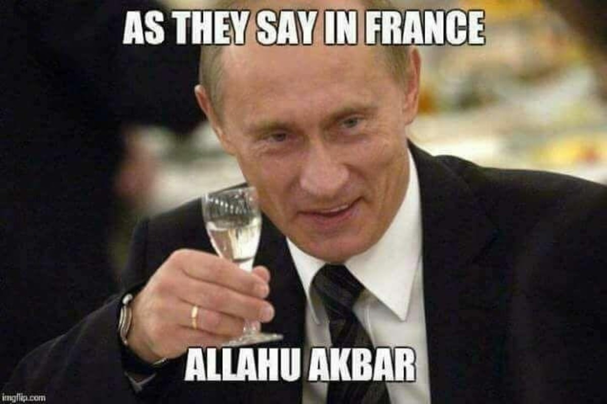 hahahahaha. .. Why is my lord and savior Vladimir Putin here I doooonnnntttt understand