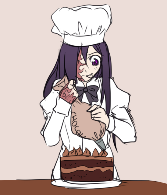 Hanako Making Cake. Cuteness Level: 100000000000000%.. What's hanakos favorite song? This girl is on fire.