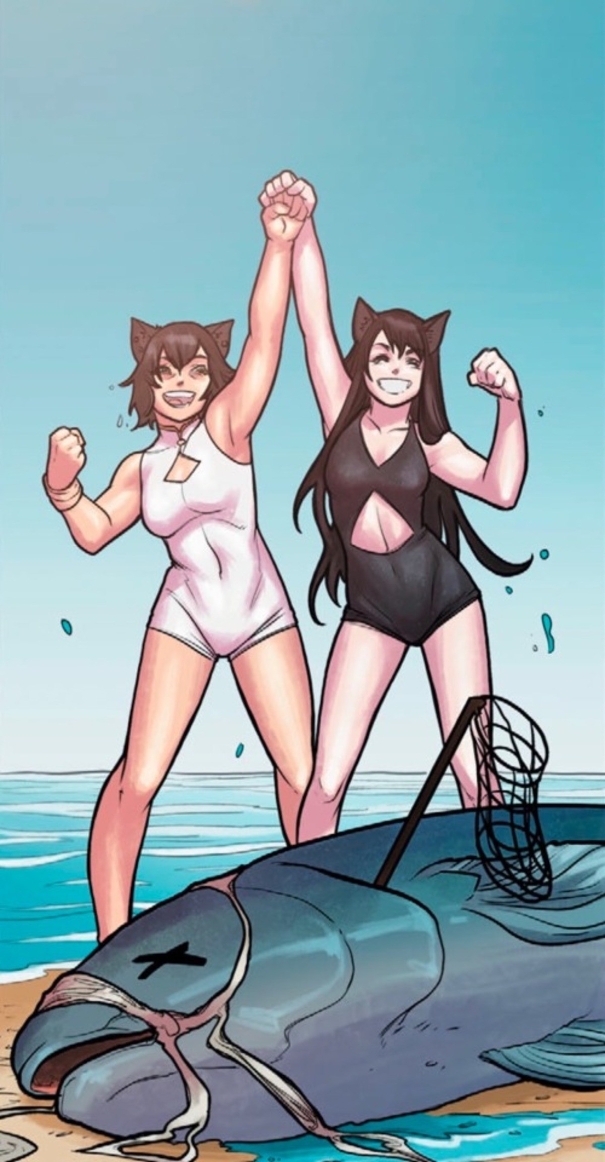 Happy kittys. .. Can a king send me the sauce of the rwby comic?