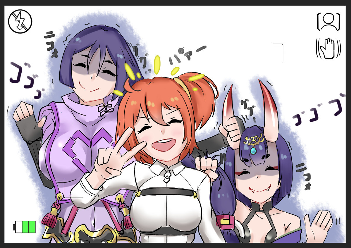 Happy teamwork time. .. I got my second Shuten the other day off of one ticket, I'm surprised it was her, I thought it would've been the new assassin on that banner.