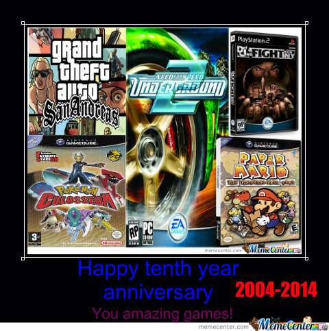 happy tenth year anniversary. .. Wahey, love def jam. Before it was turned into motherfeckin' SINGSTAR.
