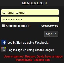 Happy Thanksgiving Lads. . MEMBER LOGIN I Keep me logged in reset awkward Sign In f Log up using Facebook. Log up using