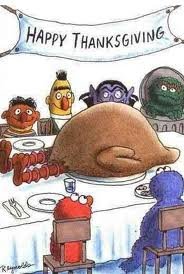 HAPPY THANKSGIVING!. i know its a repost but you know times are tuff when you have to eat your friends and steal content.. I was wondering why the turkey was so big... I ate my childhood... DAMMIT! NOT AGAIN!