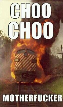 HARDCORE TRAIN!. CHOO CHOO.....