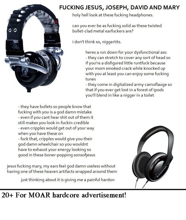 Hardcore advertising: Headphones. &lt;a href=&quot;pictures/1165718/Captcha+comic/&quot; target=blank&gt;funnyjunk.com/funny_pictures/1165718/Captcha+comic/&lt;
