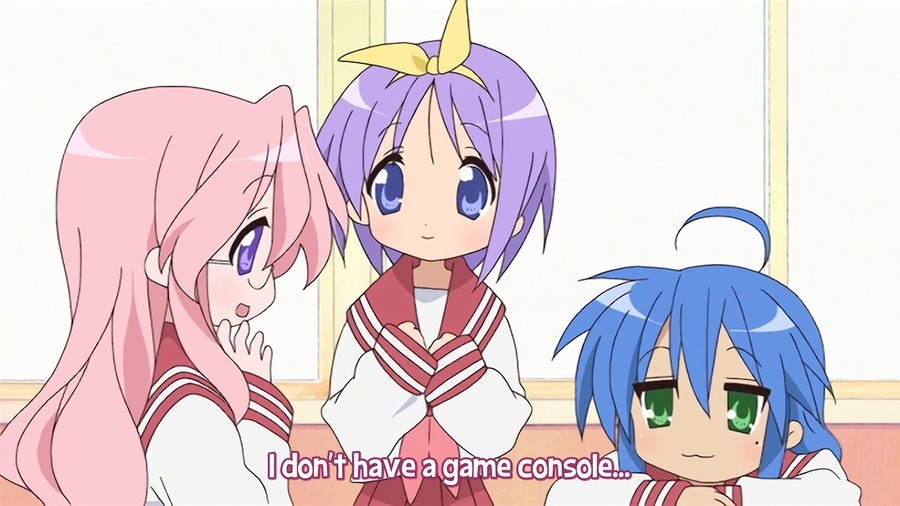 Hardcore. Lucky☆Star.. not going to lie, those games really do get intense
