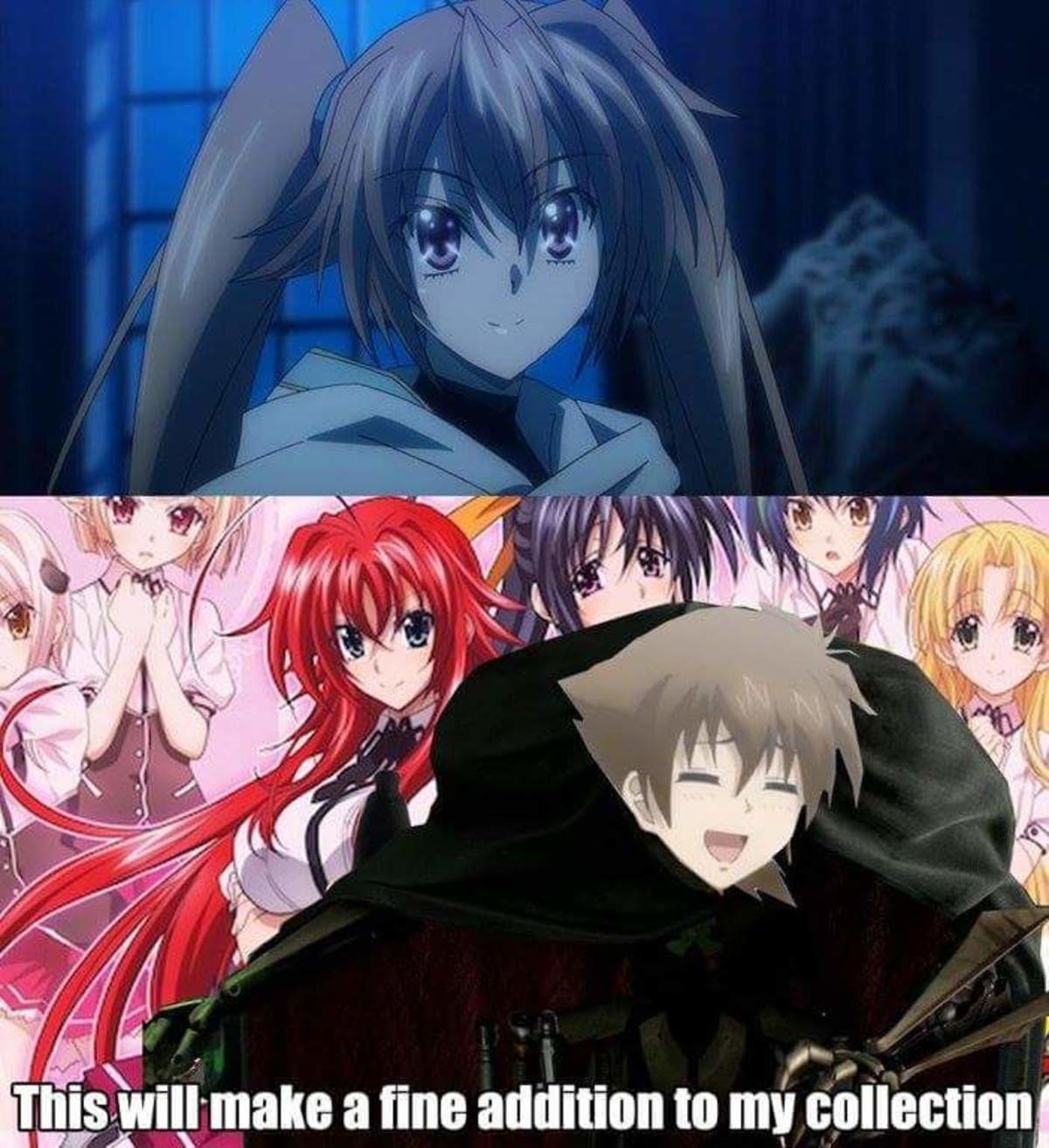 Harem Protags Be Like. join list: GayAndTrapThings (1273 subs)Mention History join list:. The up part about Issei is that despite the fact his dream was to have a harem of beautiful women he can't make a move because he suffers from PTSD. His first g