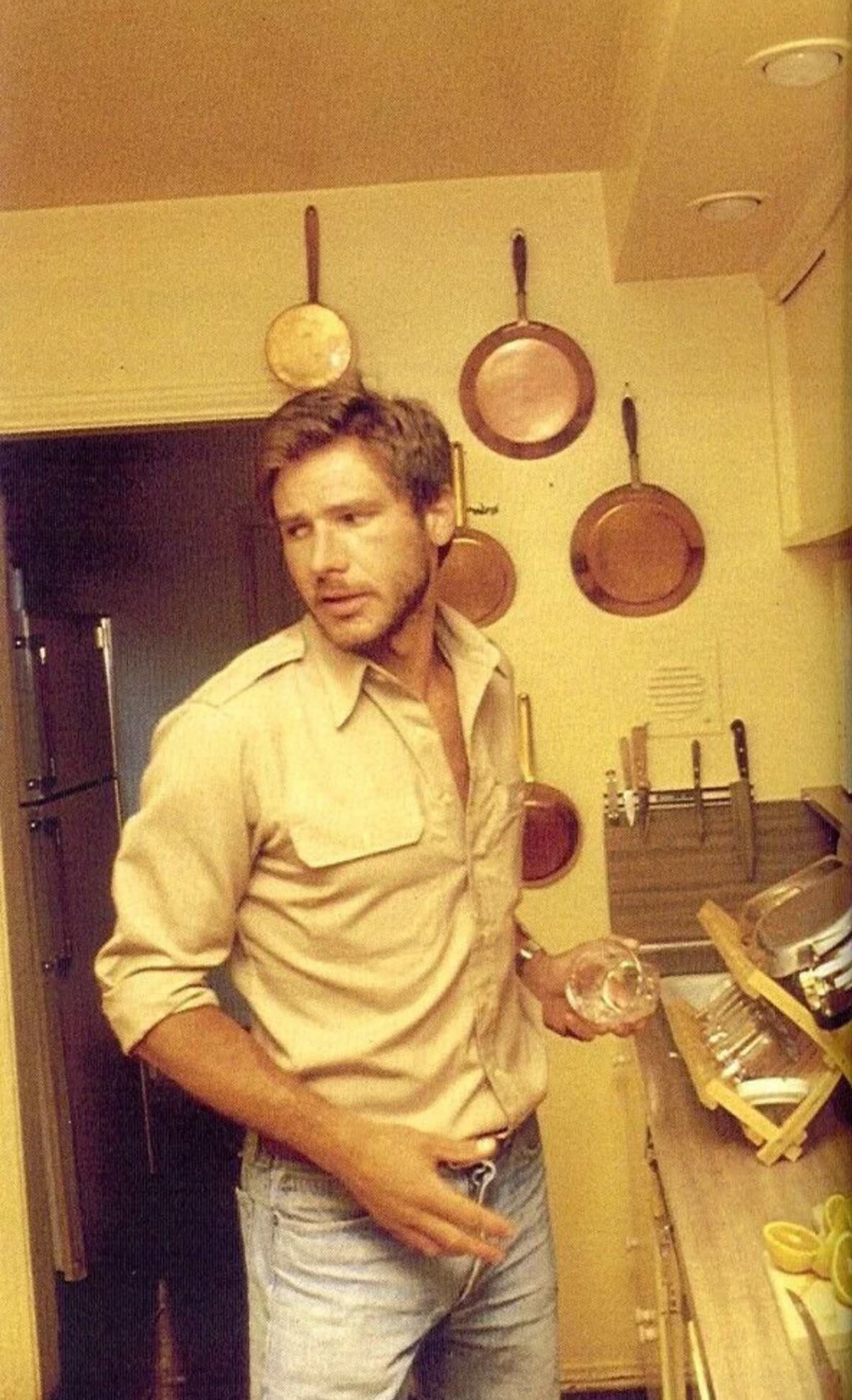Harrison ford, (1970's-80's). .