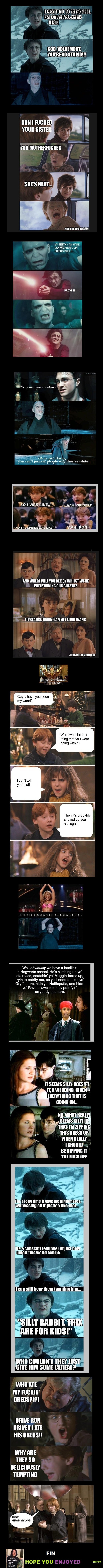 Harry Potter Compilation of lulz. For the lulz. please thumb either way . cnml BE so ', ltr. f m TEENIE CAN MAKE A Bor WIZARDS cum DURING DUES PROVE IT 41 t e O