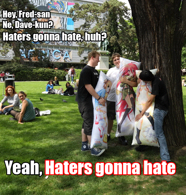 haters gonna hate. . f it fri-