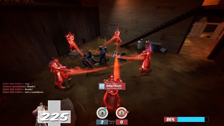 heal satan. . Yup Ready? Get an countdown Playing. For the love of God you're pyros, airblast them!
