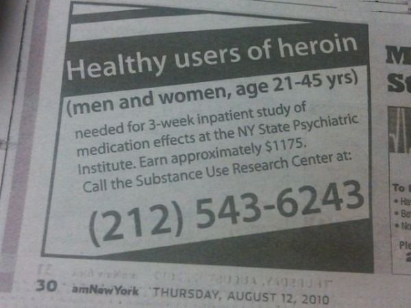 HEALTHY heroin user?. Since when are they healthy?&lt;br /&gt; &amp;quot;Repost&amp;quot; comments will be deleted. You're annoying. &lt;br /&gt; If I post a pi