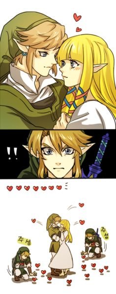Hearts of link. .