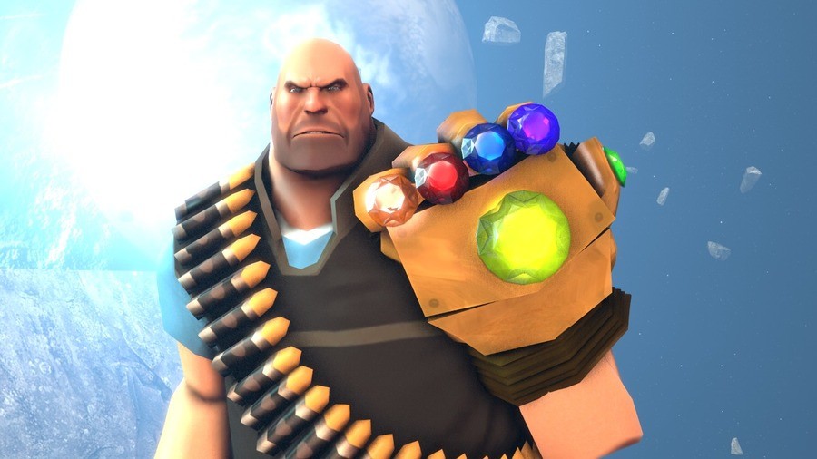 Heavy Thanos. .. &quot;fun isn't something one considers when balancing weapons for competitive... but this does put a smile on my face&quot;