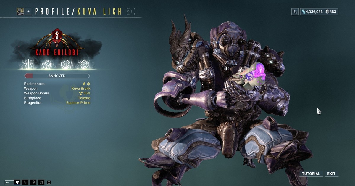 Hello there. I can't be the only one who thinks of prequel memes with this name, right?.. How do these new kuva liches work? I was going to play as soon as the update dropped but got caught up with fallen order. If anyone wouldn't mind a quick explan