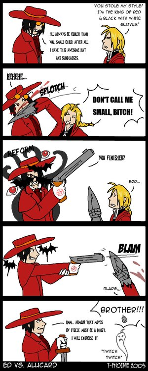 hellsing comic 6. . you srat skyui, r I' M. TEE HHS UP FED‘ ti EEK ‘WITH WWW. Edward Elric FTW!