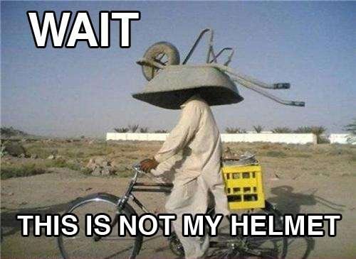 Helmet. Found it somewhere. WAIT. AHHH A LEECH!!!!!!!