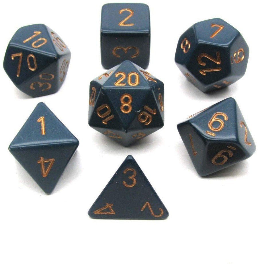 Help me choose a dice set. Blue and orange just like this is what I really want but everywhere I look these are sold out, unless somebody can find some for sale