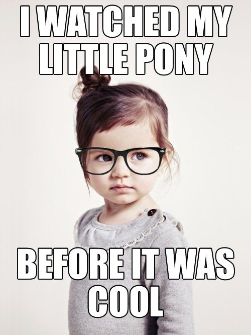 Hipster Little Girl. Wow, thanks everyone who thumbed! First ever front page Since some people have been asking for template, here it is: And if you wanted just